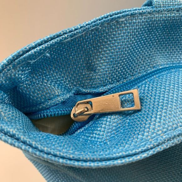 LOVE Tote Bag - Large - Aqua Blue - Picture 5 of 8